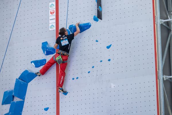 Tim in der Finalroute