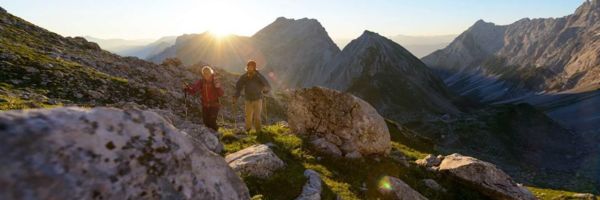 Herbstwandern Iden Alpen