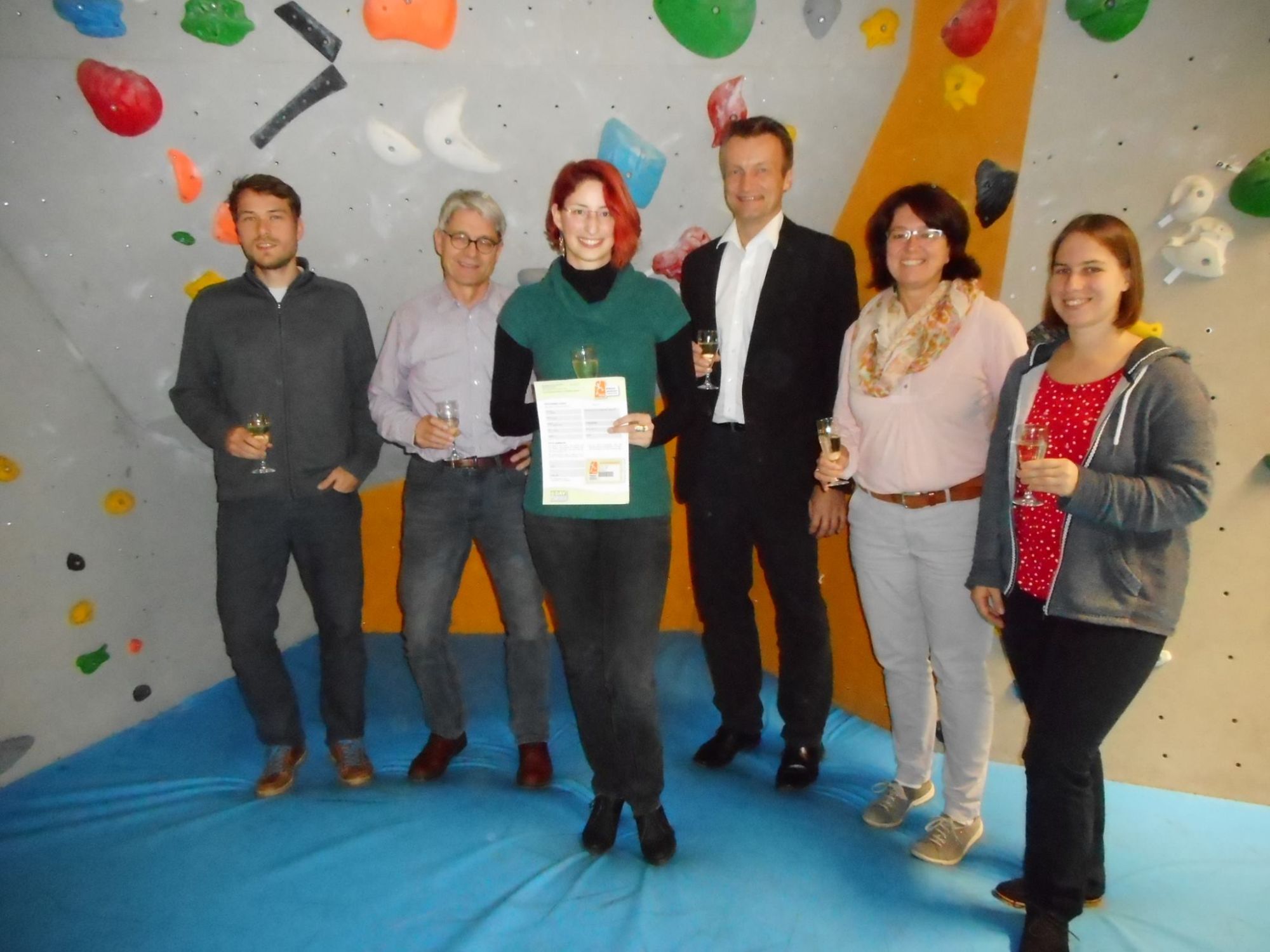 1000stes Mitglied der Sektion Frankfurt des DAV