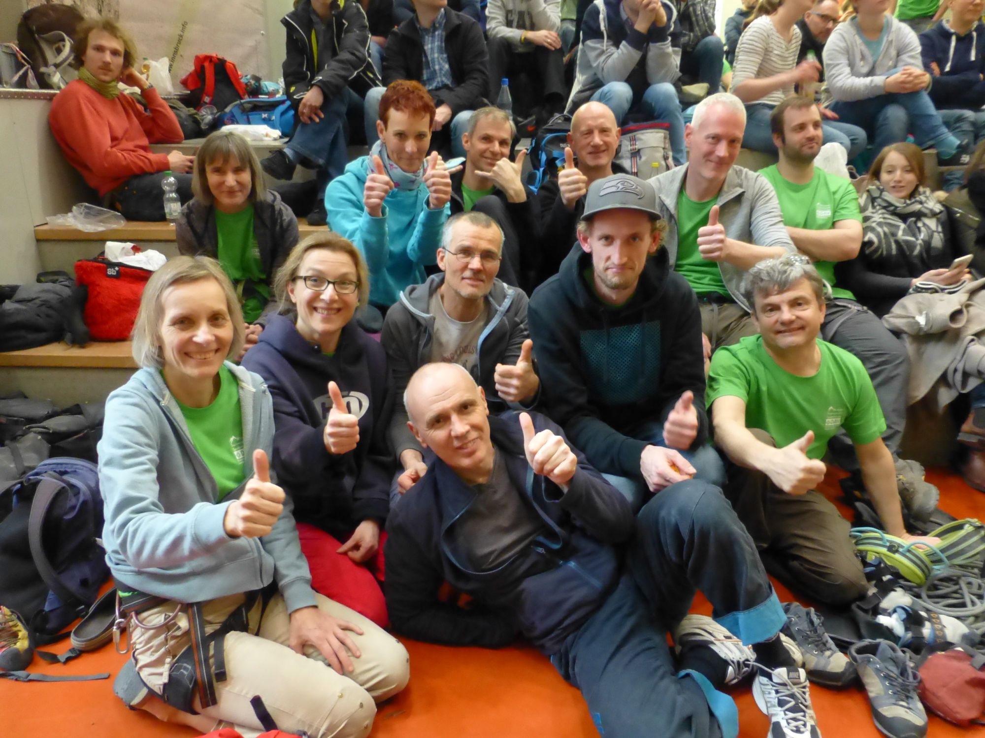 Team aus dem DAV Kletterzentrum